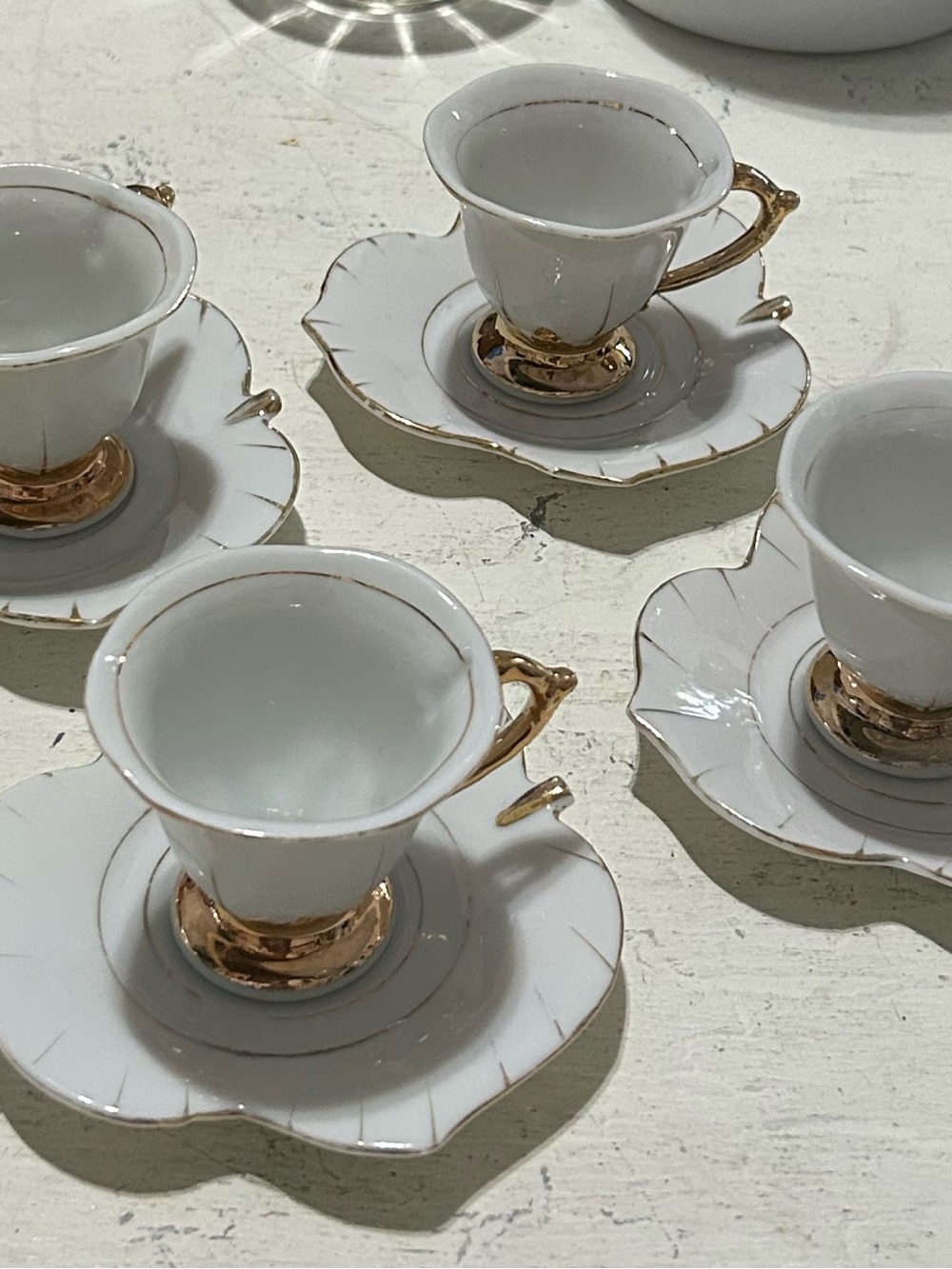 Vintage Demitasse Cup Set